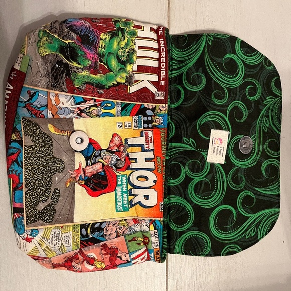 2 Marvel Comics bag (small pocketbook and travel bag) - Picture 10 of 13